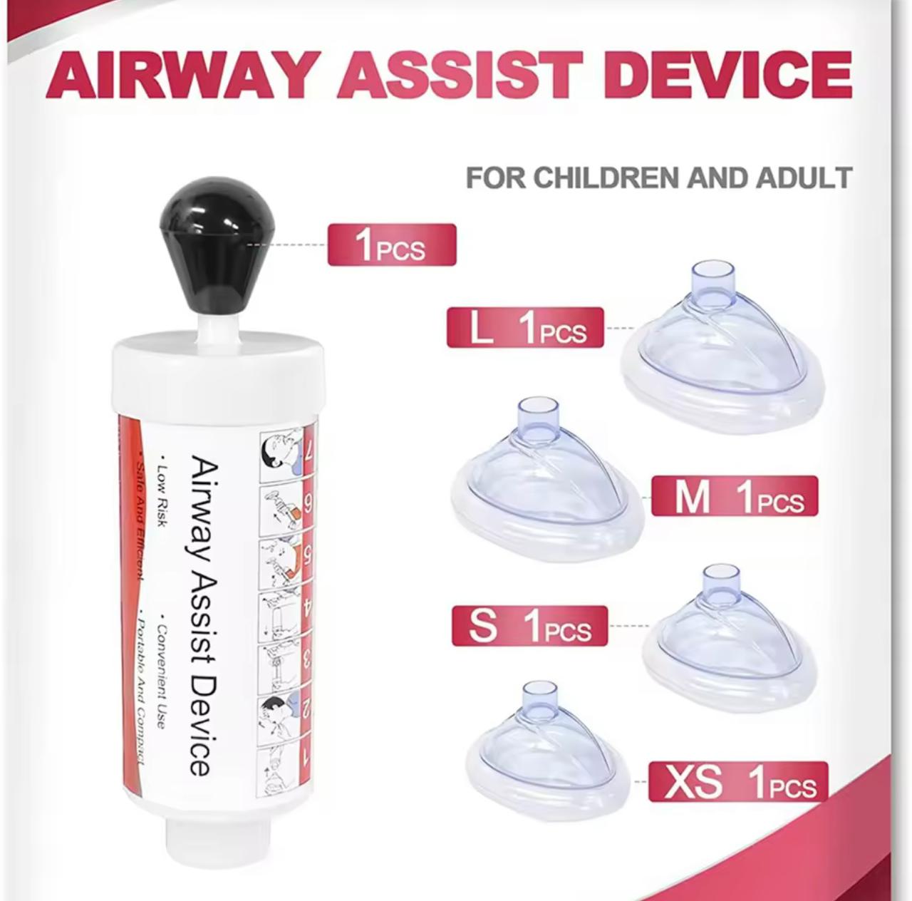 Upgrade Portable Anti Choking Device Choking Emergency Life Saving Suction Vac Anti Choke Device First Aid Kit for Kids Adults