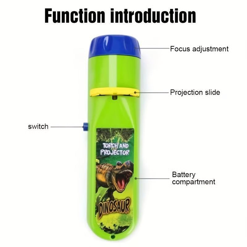 🦖 Dinosaur Projector Flashlight, Portable Dinosaur Projector Flashlight, The Best Christmas Gift