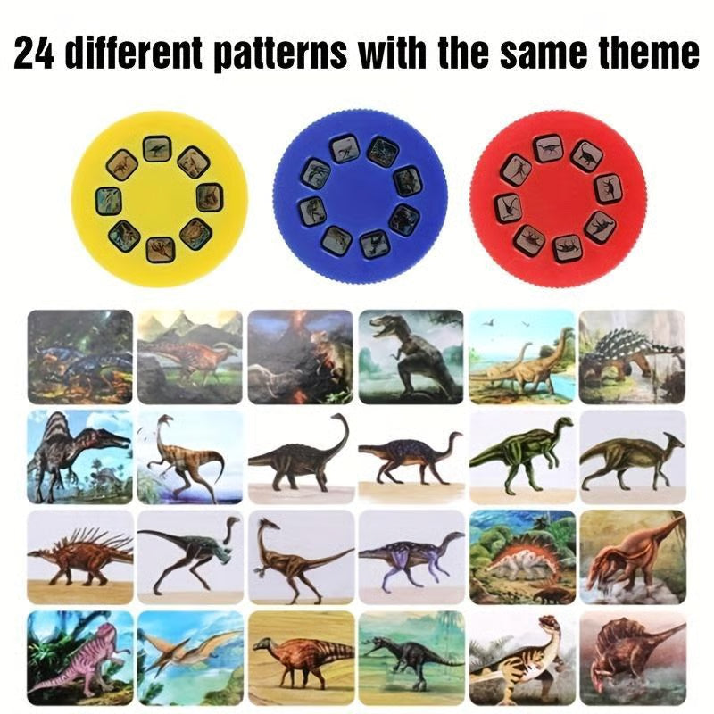🦖 Dinosaur Projector Flashlight, Portable Dinosaur Projector Flashlight, The Best Christmas Gift