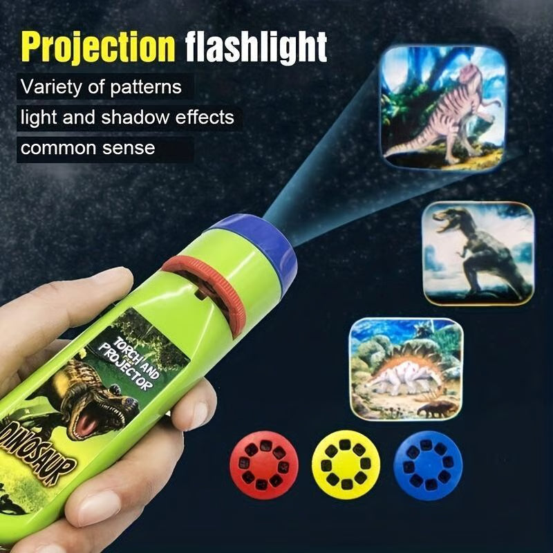 🦖 Dinosaur Projector Flashlight, Portable Dinosaur Projector Flashlight, The Best Christmas Gift