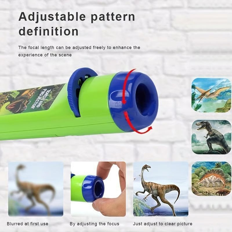 🦖 Dinosaur Projector Flashlight, Portable Dinosaur Projector Flashlight, The Best Christmas Gift